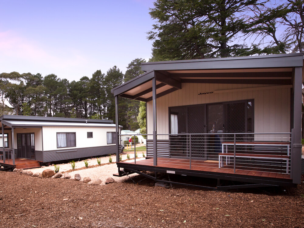 Daylesford Holiday Park Cabin Accommodation Exterior3 1