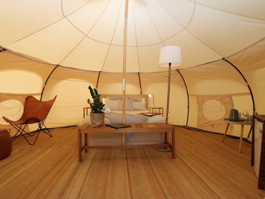 Daylesford Holiday Park Daylesford Glamping Tranquility Inside Wide uai