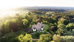 Wombat Park Estate Daylesford Aerial View House uai